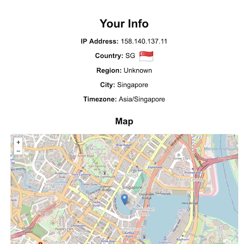 Shiok Lah IP Tracker